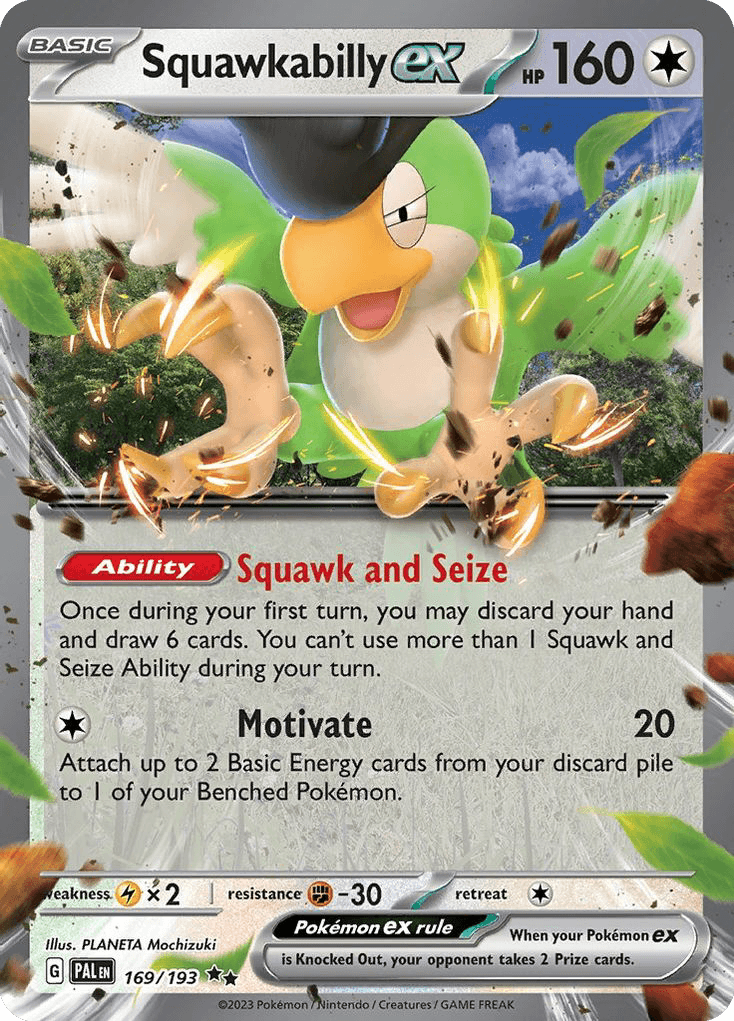 Squawkabilly ex Paldea Evolved