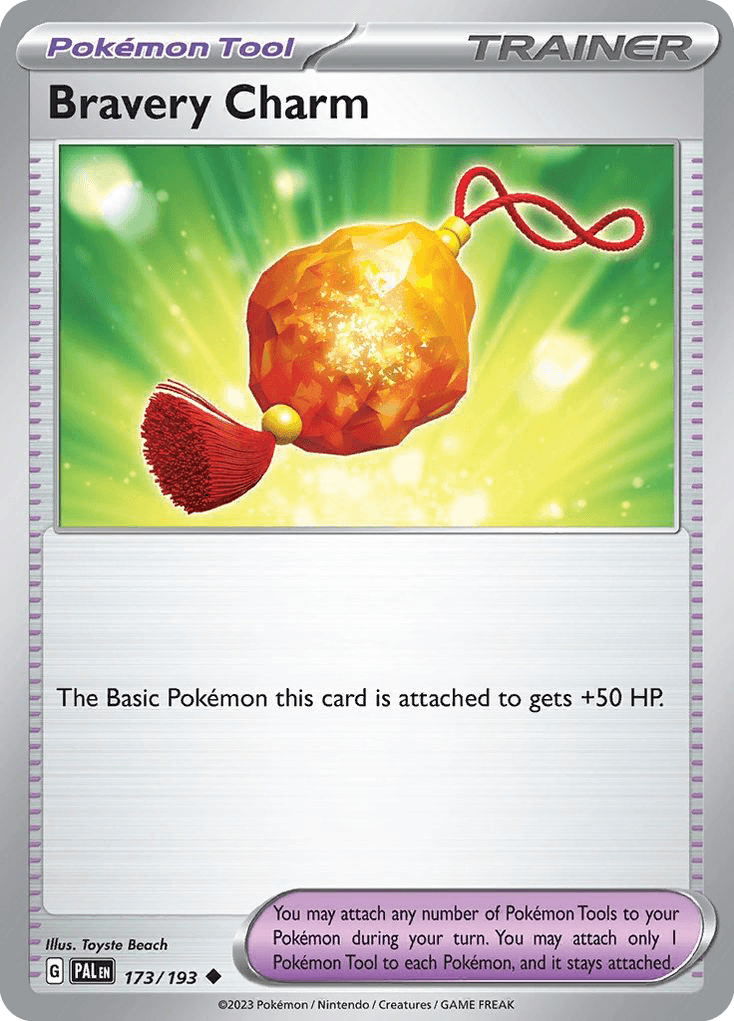 Bravery Charm Paldea Evolved