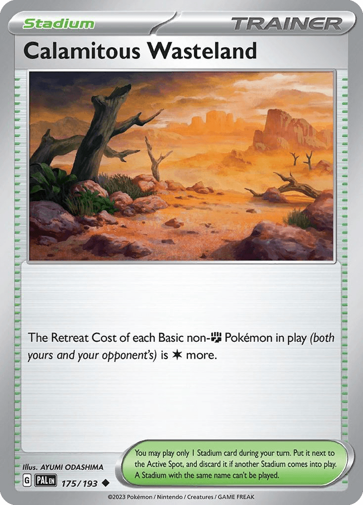 Calamitous Wasteland Paldea Evolved