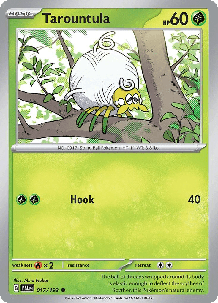 Tarountula Paldea Evolved