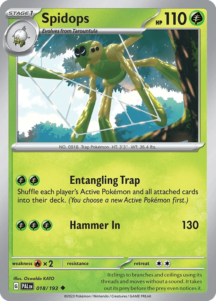 Spidops Paldea Evolved