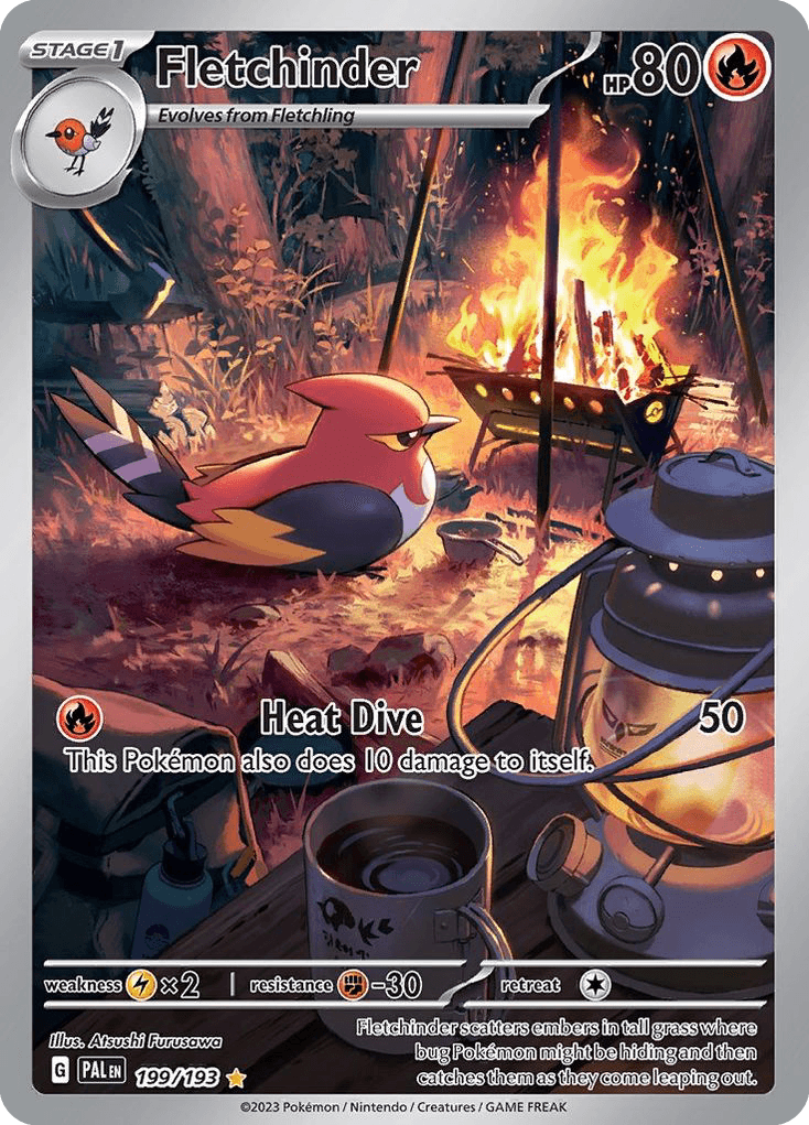 Fletchinder Paldea Evolved