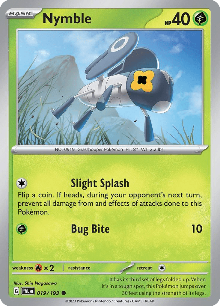 Nymble Paldea Evolved