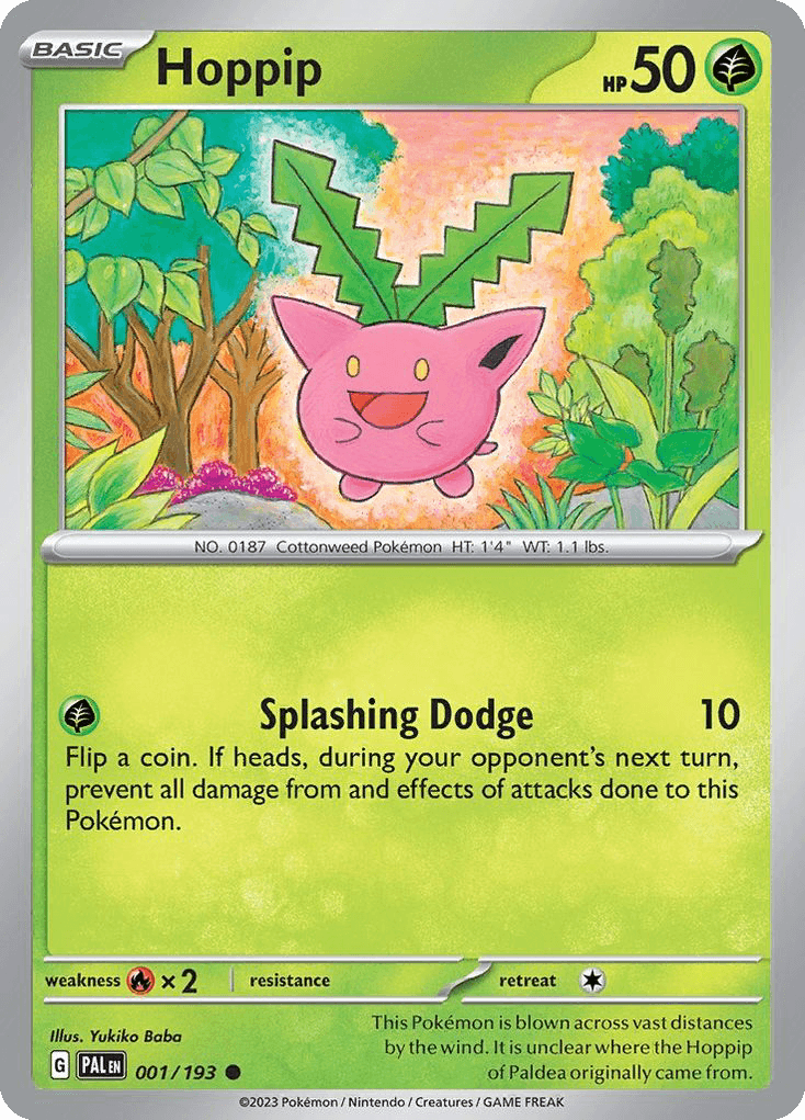 Hoppip Paldea Evolved