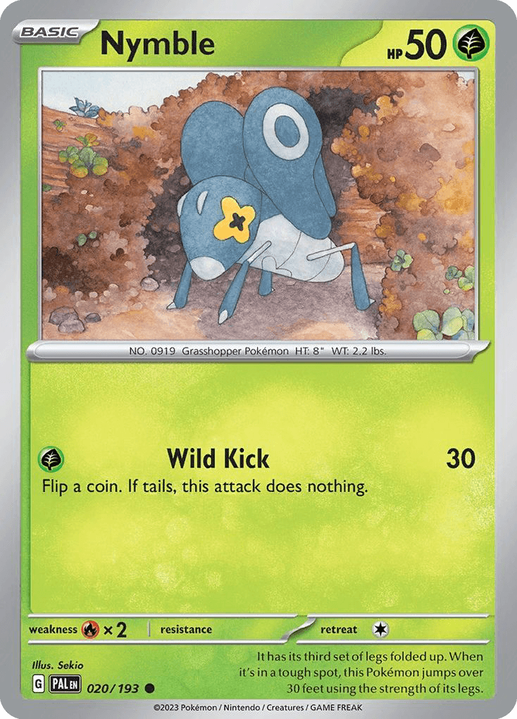Nymble Paldea Evolved