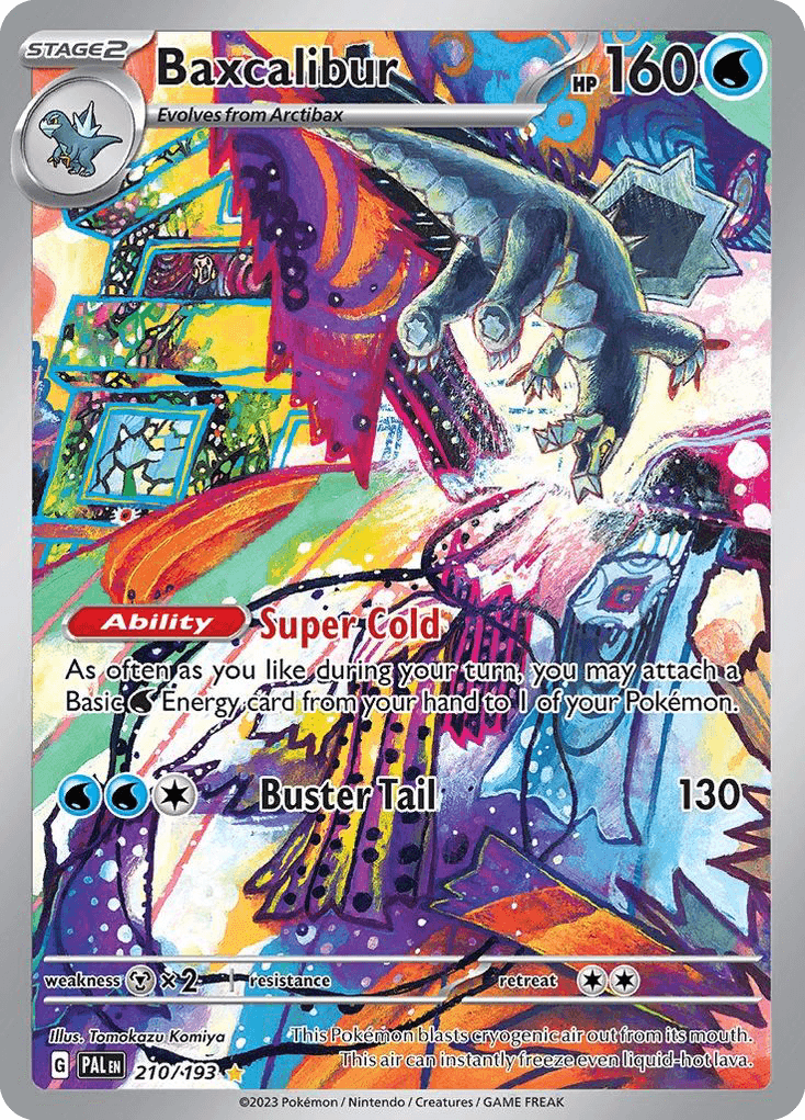 Baxcalibur Paldea Evolved