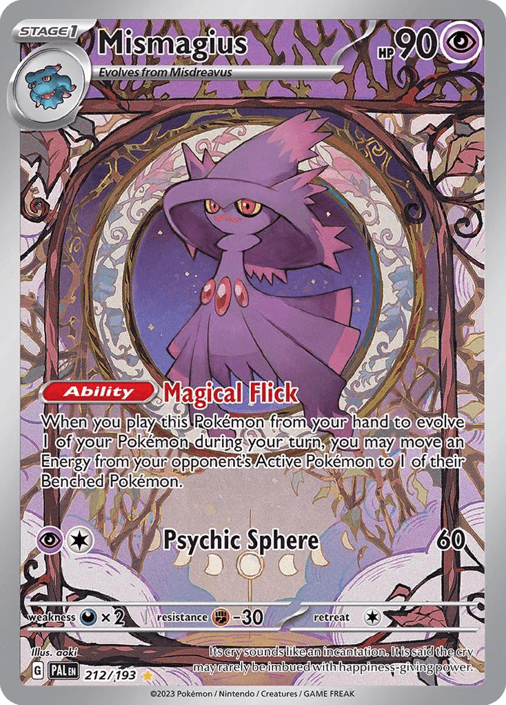 Mismagius Paldea Evolved