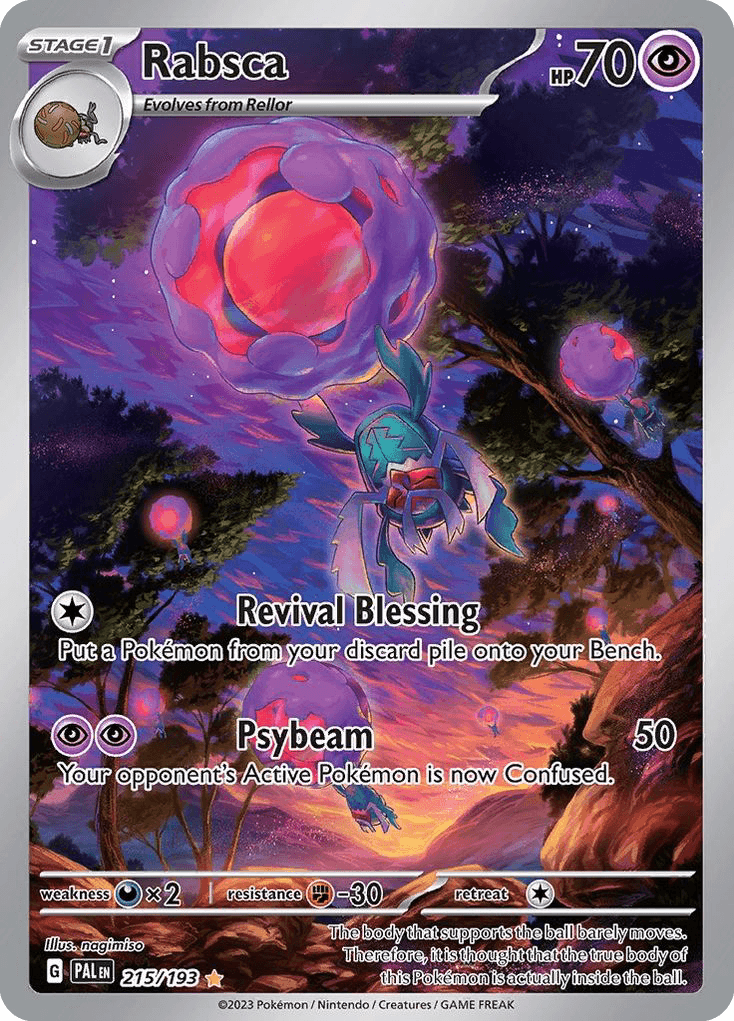 Rabsca Paldea Evolved