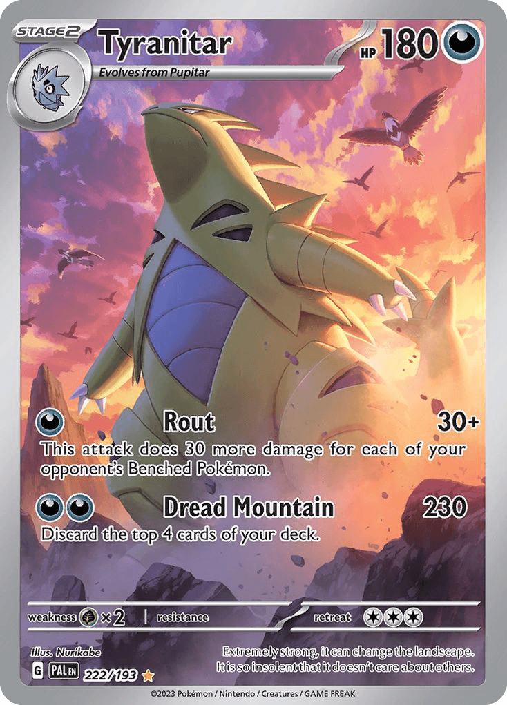 Tyranitar Paldea Evolved