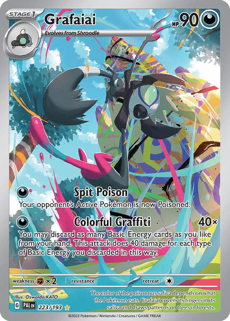 Grafaiai Paldea Evolved