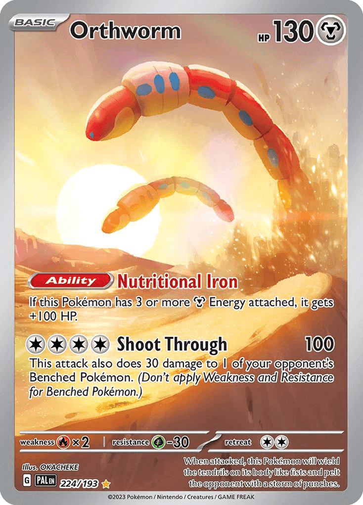 Orthworm Paldea Evolved