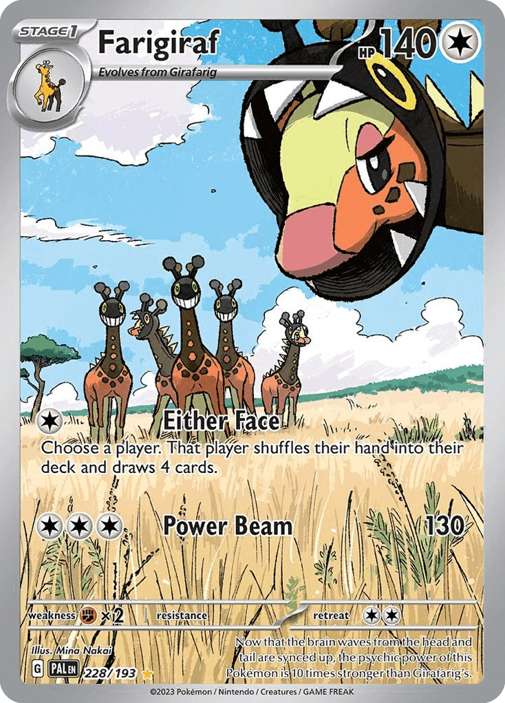 Farigiraf Paldea Evolved