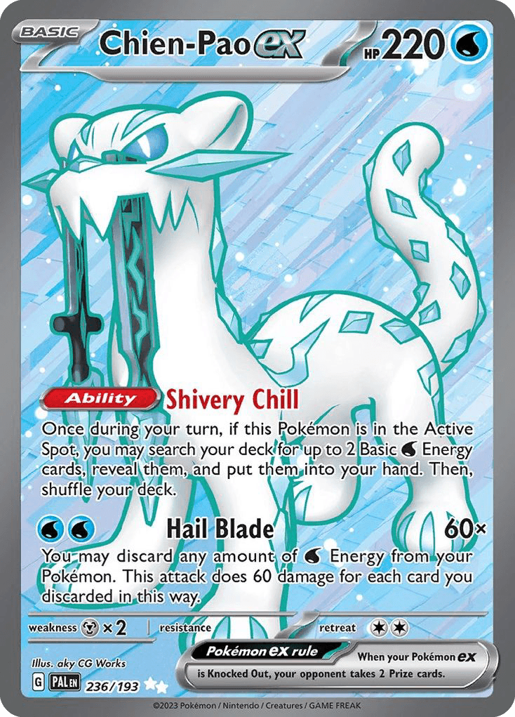 Chien-Pao ex Paldea Evolved