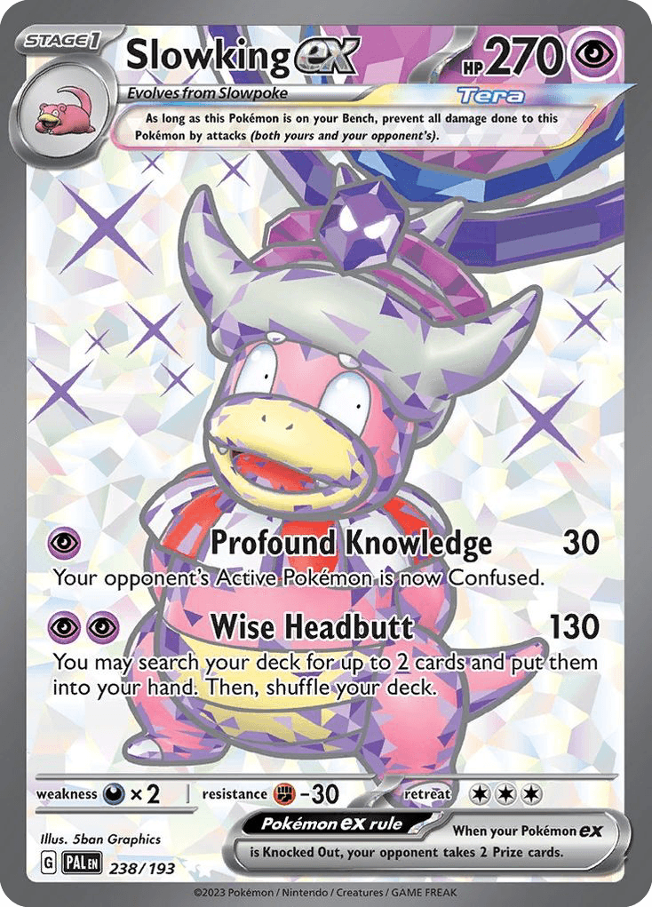 Slowking ex Paldea Evolved