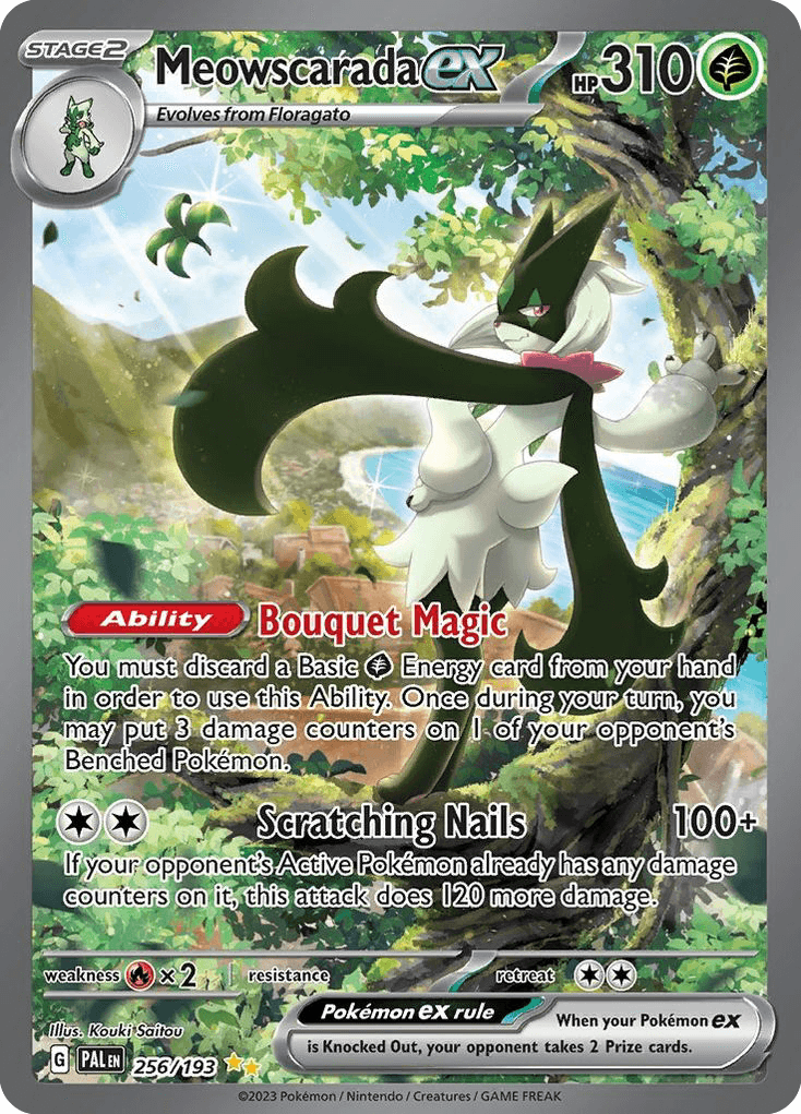 Meowscarada ex Paldea Evolved