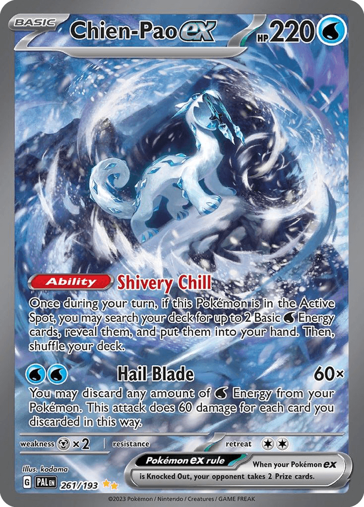 Chien-Pao ex Paldea Evolved