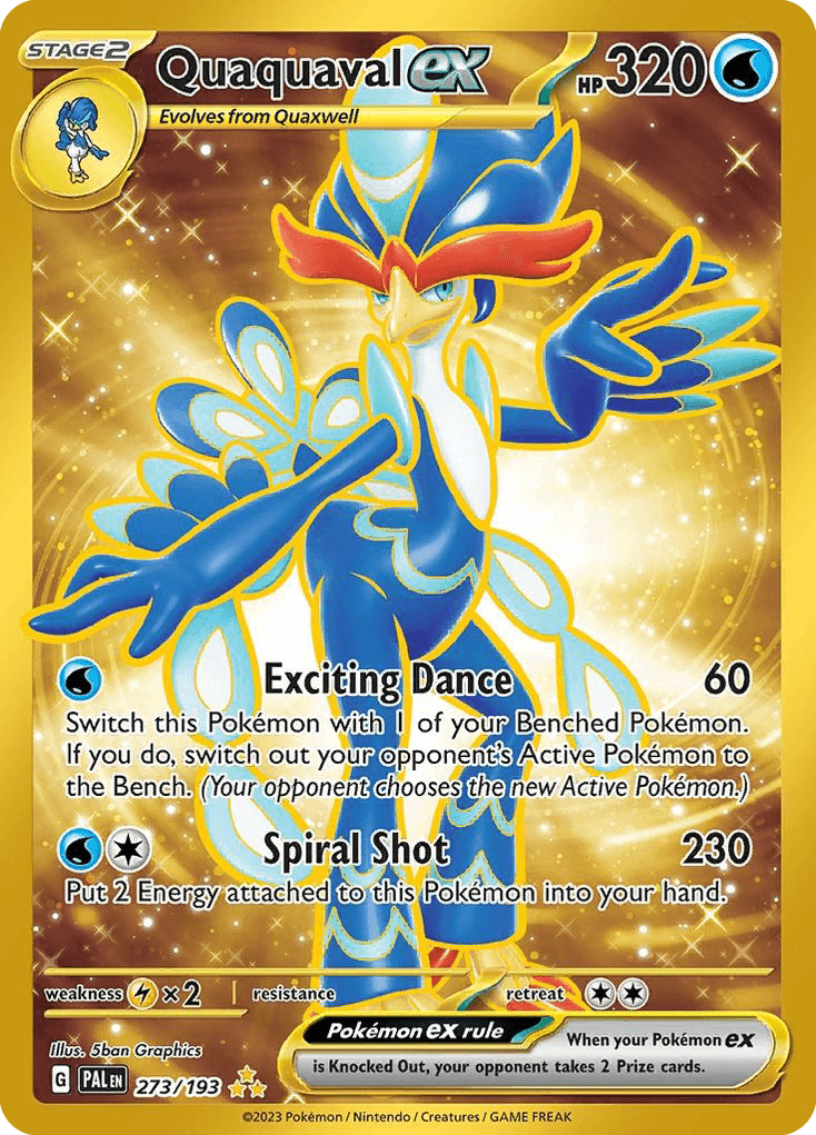 Quaquaval ex Paldea Evolved