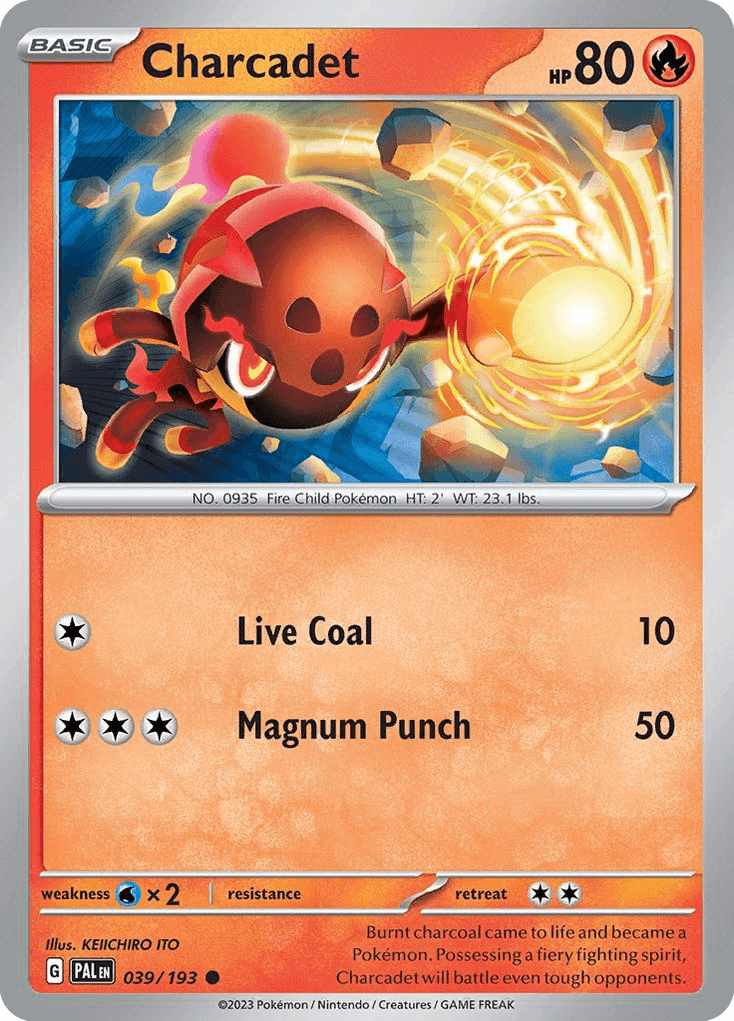 Charcadet Paldea Evolved