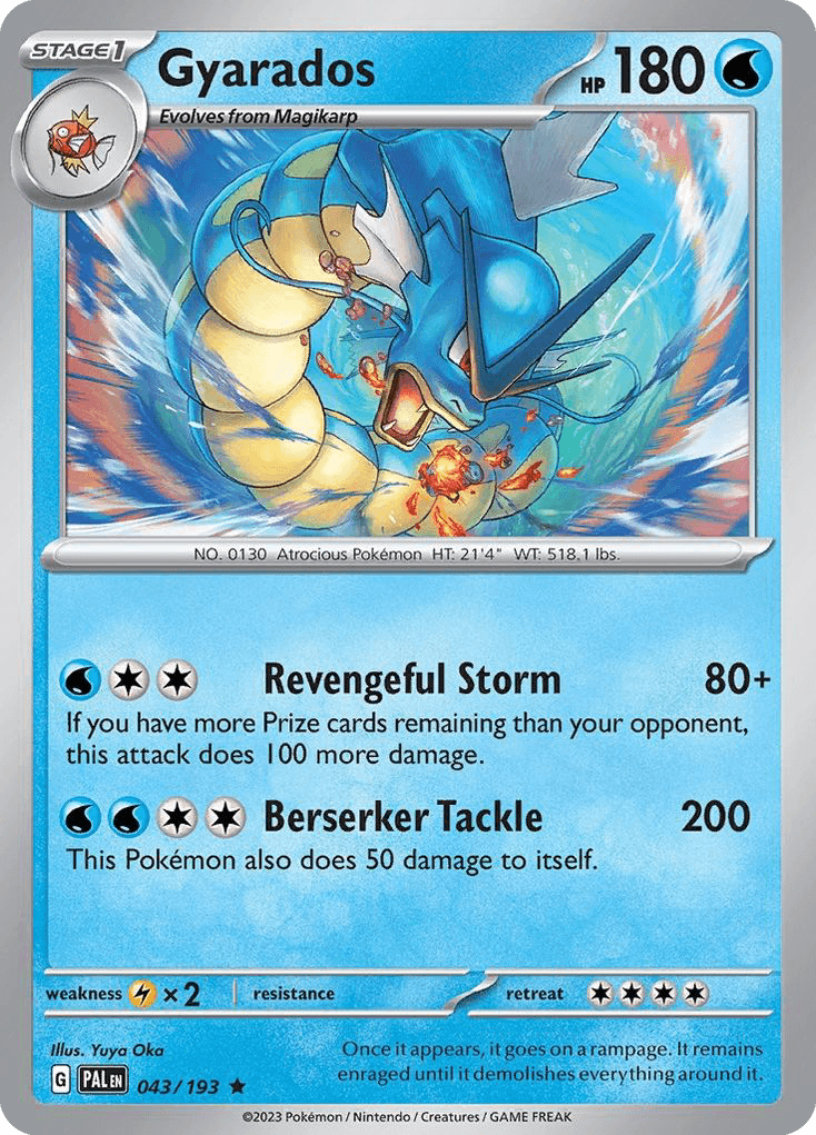 Gyarados Paldea Evolved