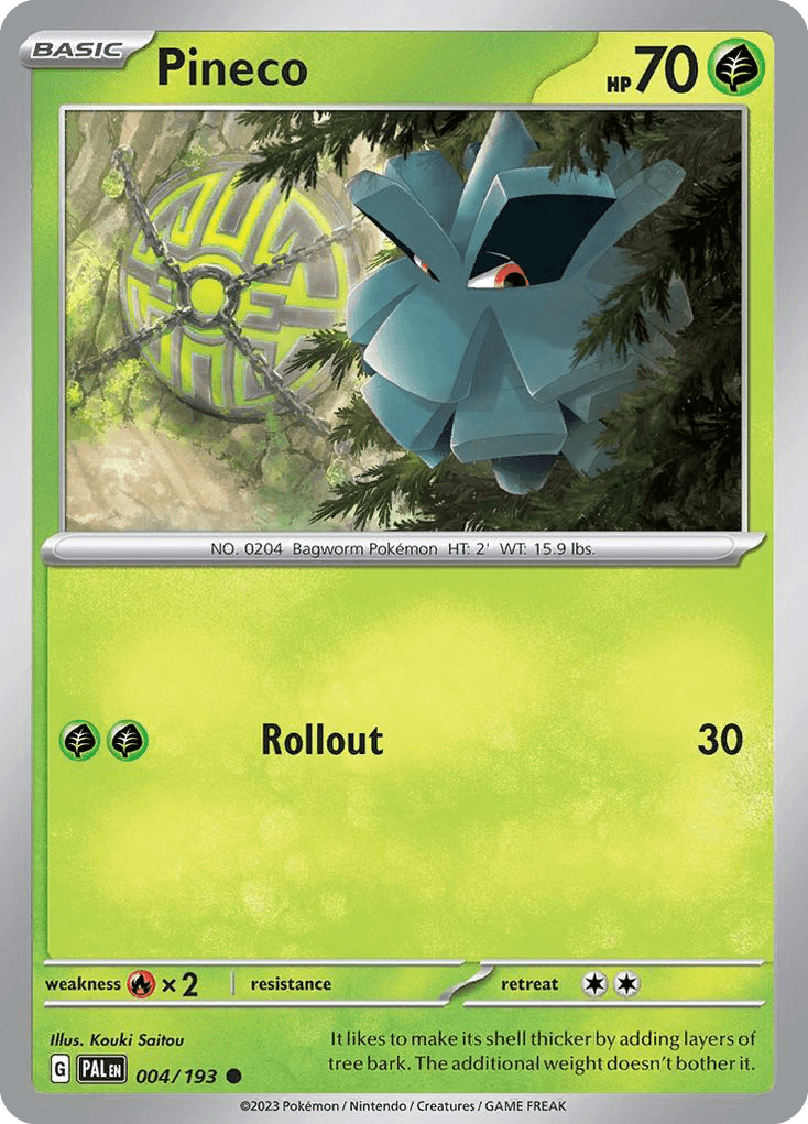Pineco Paldea Evolved