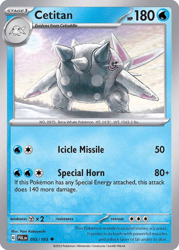 Cetitan Paldea Evolved