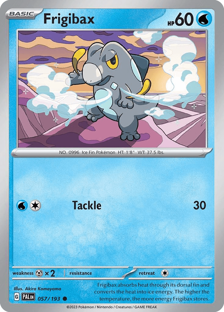 Frigibax Paldea Evolved