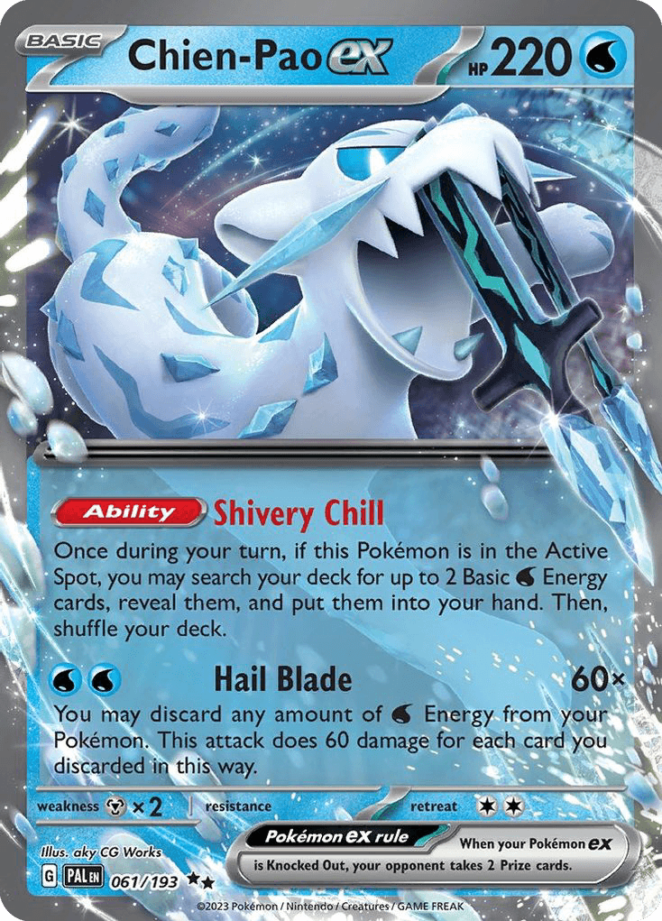 Chien-Pao ex Paldea Evolved