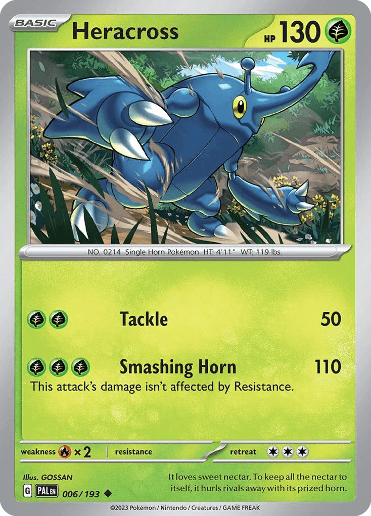 Heracross Paldea Evolved
