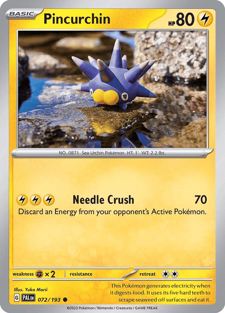 Pincurchin Paldea Evolved