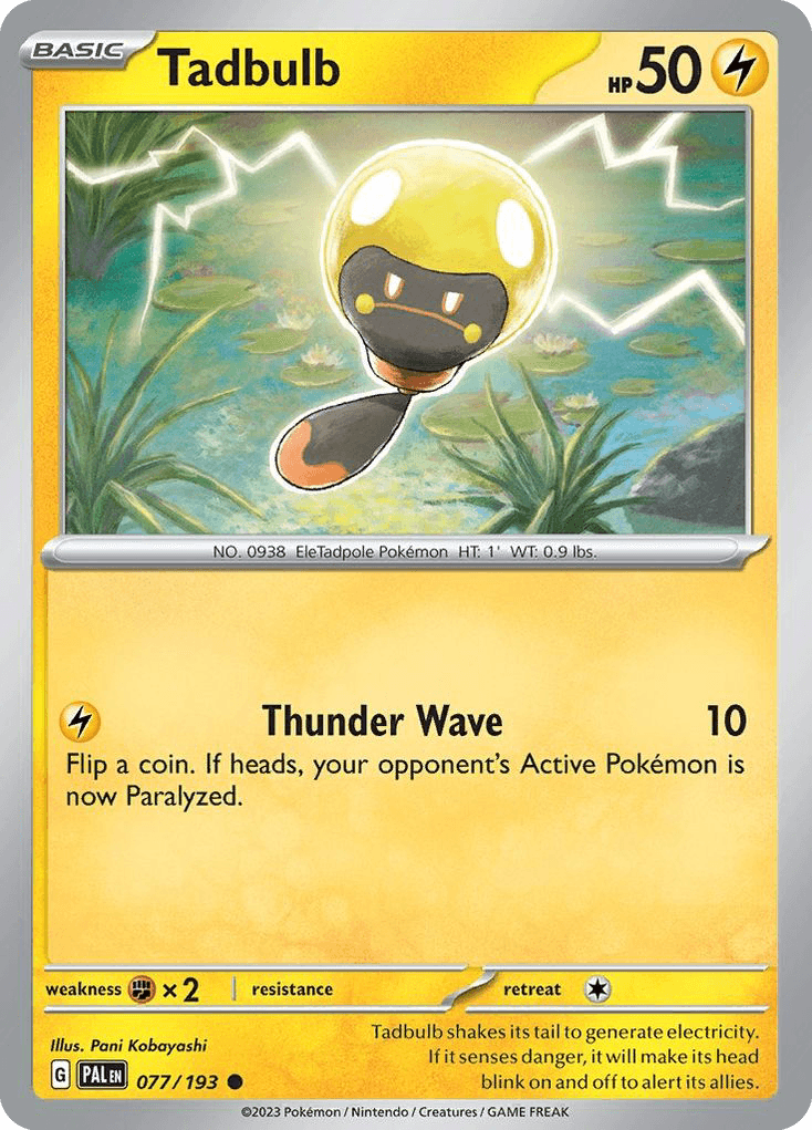 Tadbulb Paldea Evolved