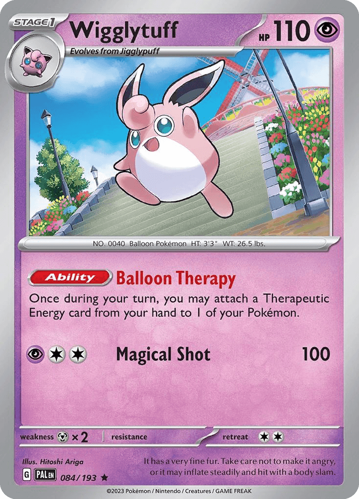 Wigglytuff Paldea Evolved