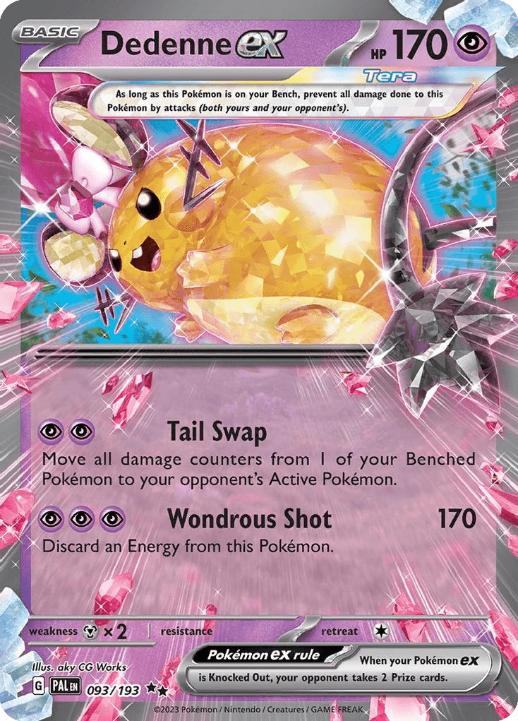 Dedenne ex Paldea Evolved