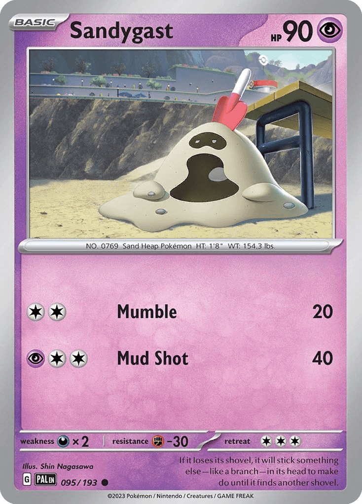 Sandygast Paldea Evolved