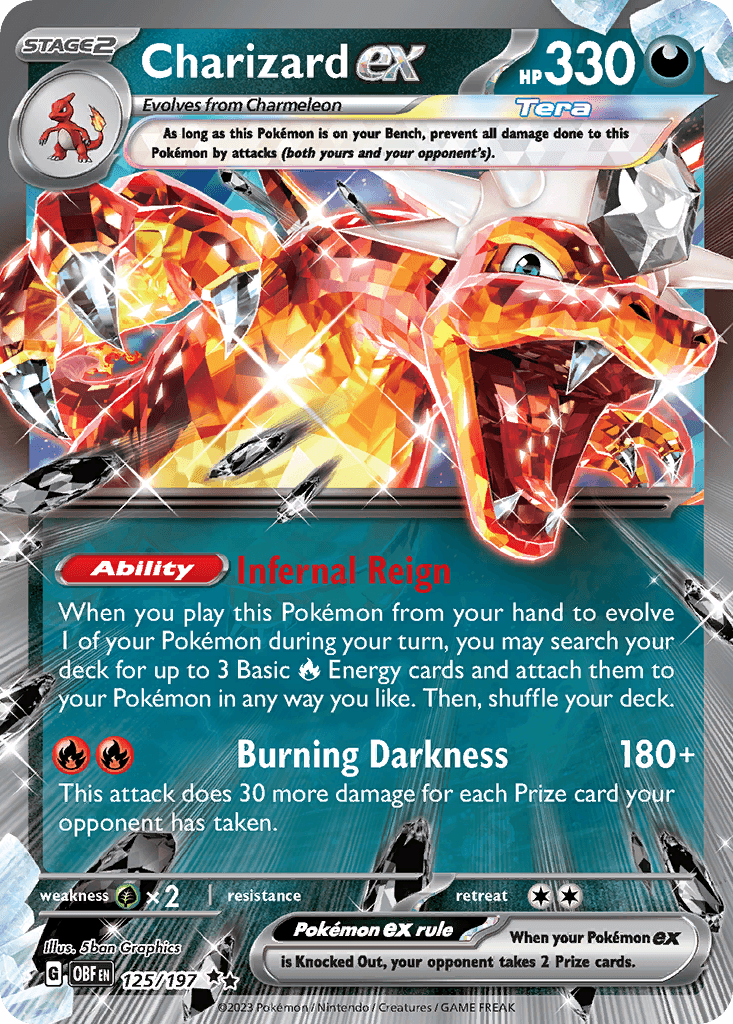 Charizard ex Obsidian Flames