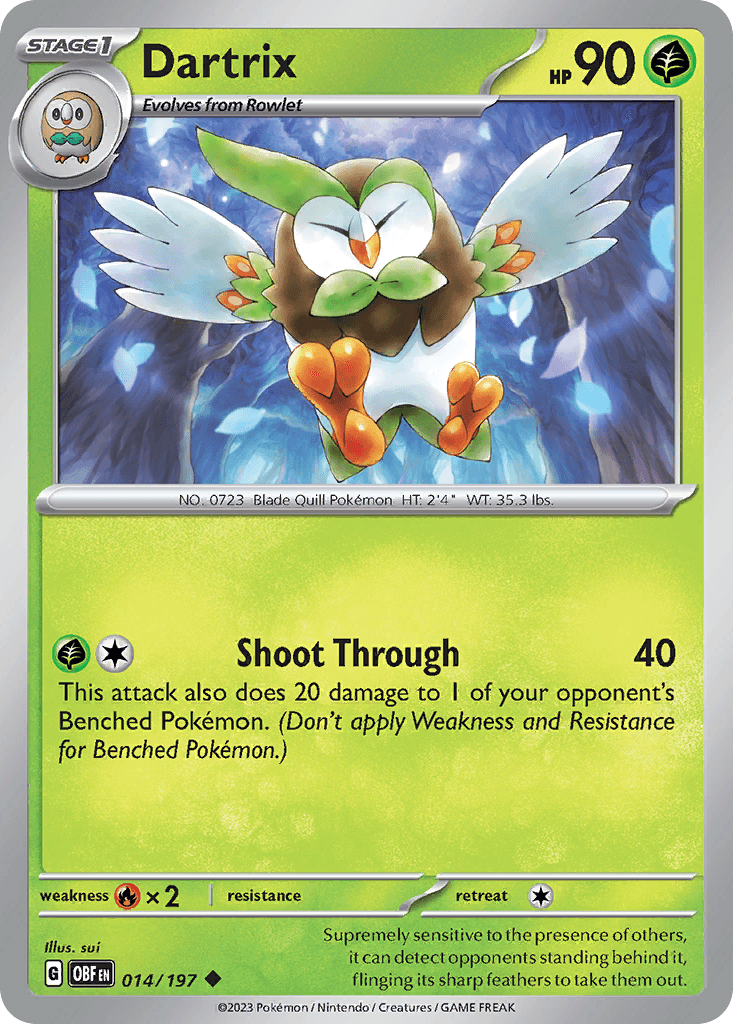 Dartrix Obsidian Flames