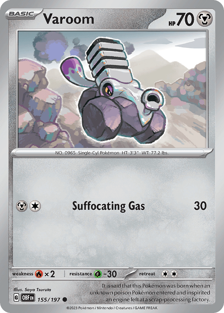 Varoom Obsidian Flames