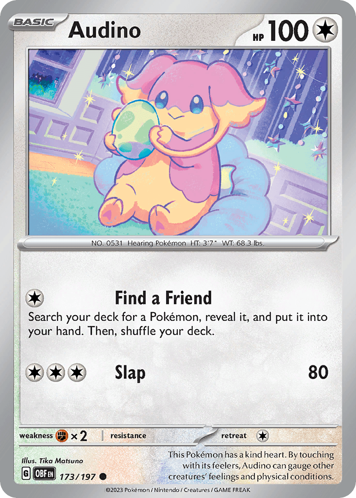Audino Obsidian Flames