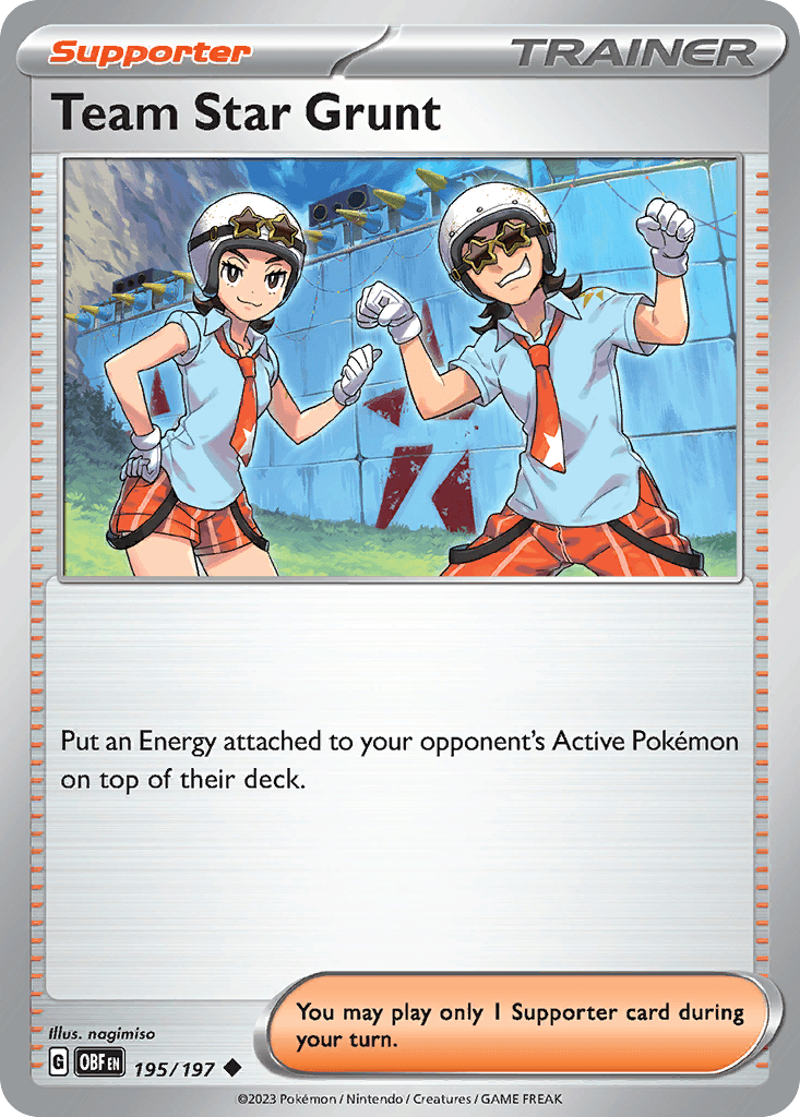 Team Star Grunt Obsidian Flames