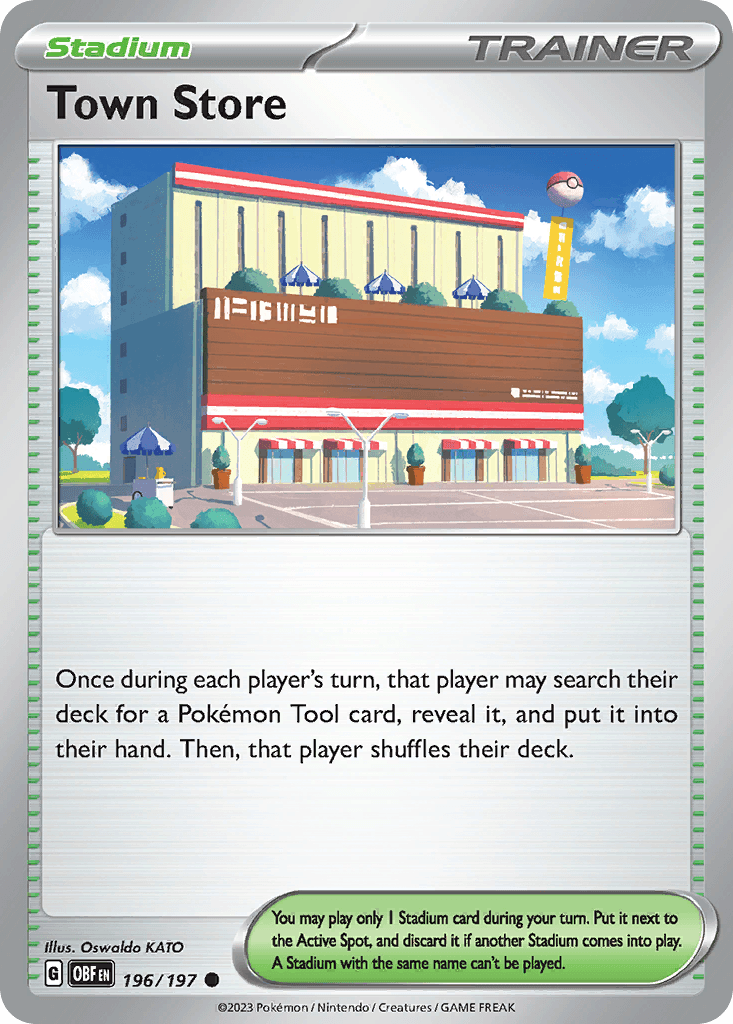 Town Store Obsidian Flames