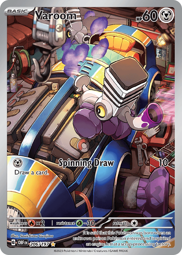 Varoom Obsidian Flames