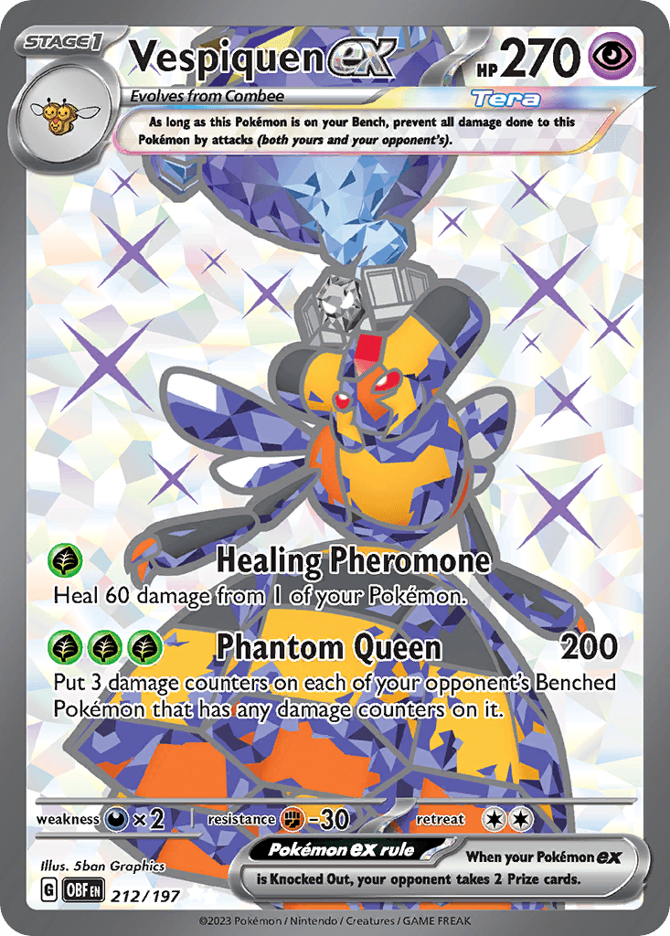 Vespiquen ex Obsidian Flames