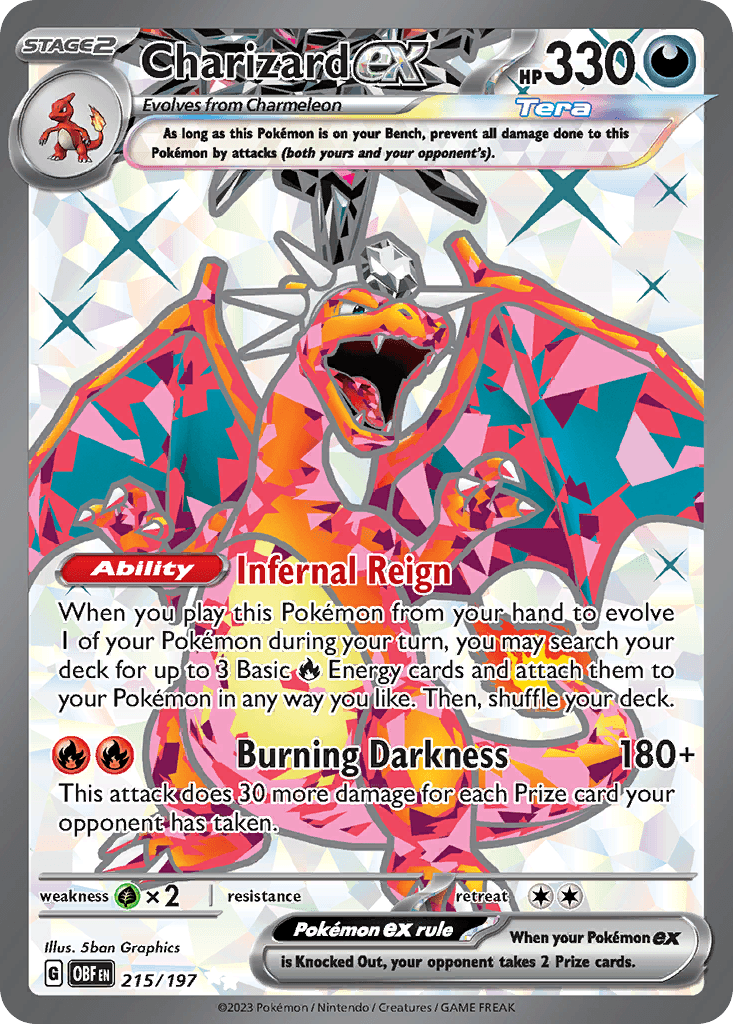 Charizard ex Obsidian Flames