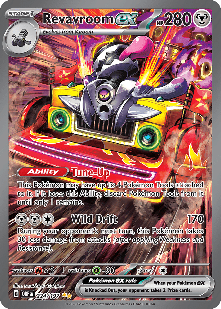 Revavroom ex Obsidian Flames