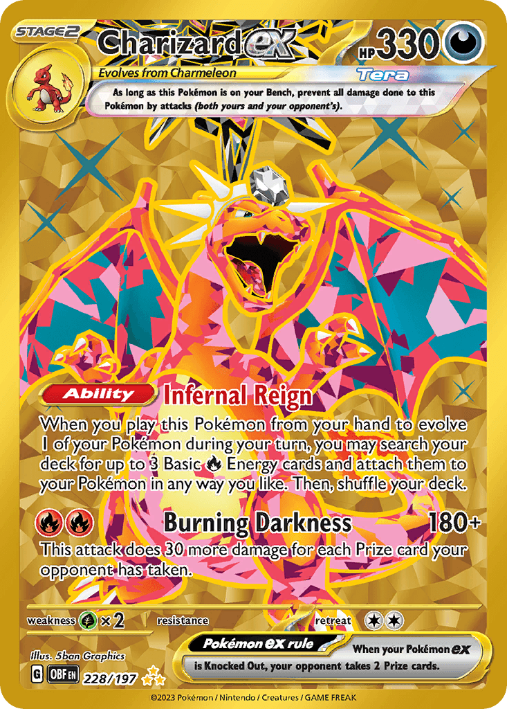 Charizard ex Obsidian Flames