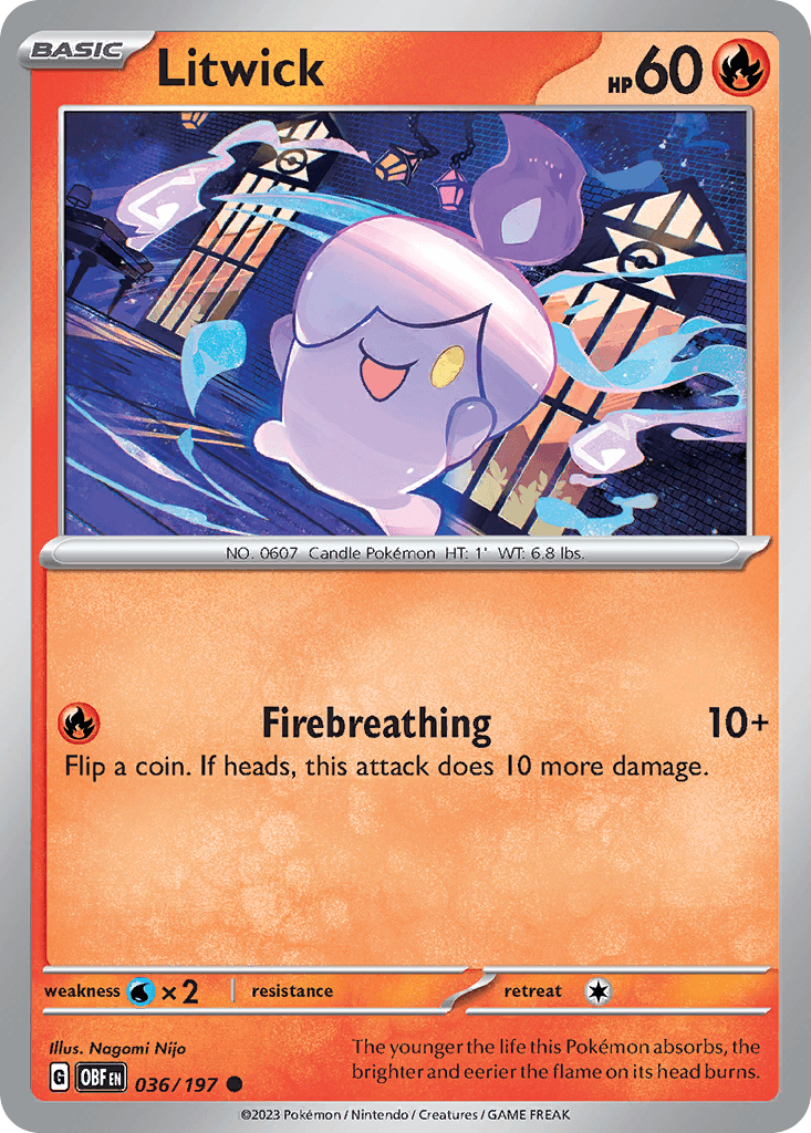 Litwick Obsidian Flames