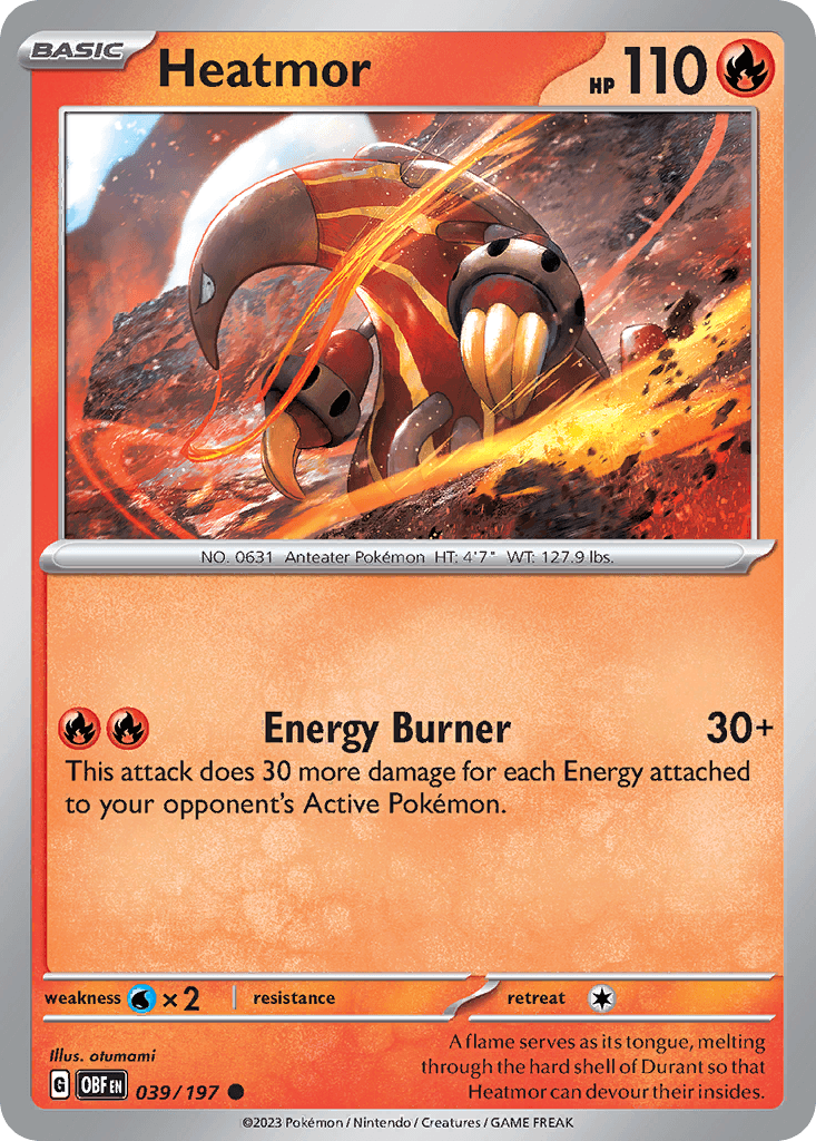 Heatmor Obsidian Flames
