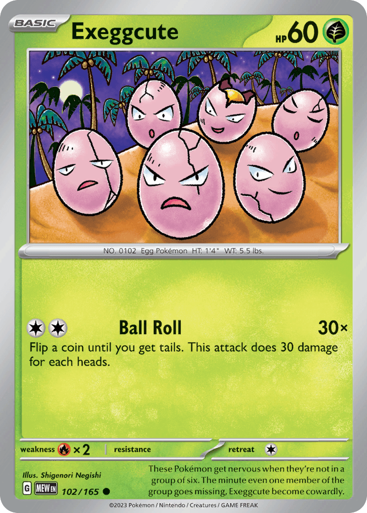 Exeggcute 151