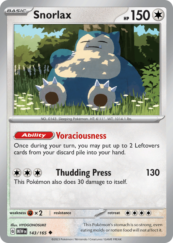 Snorlax 151