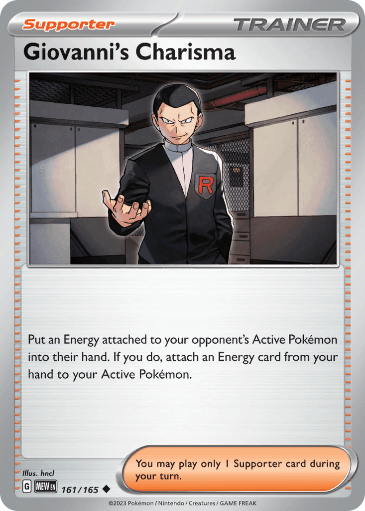 Giovanni's Charisma 151