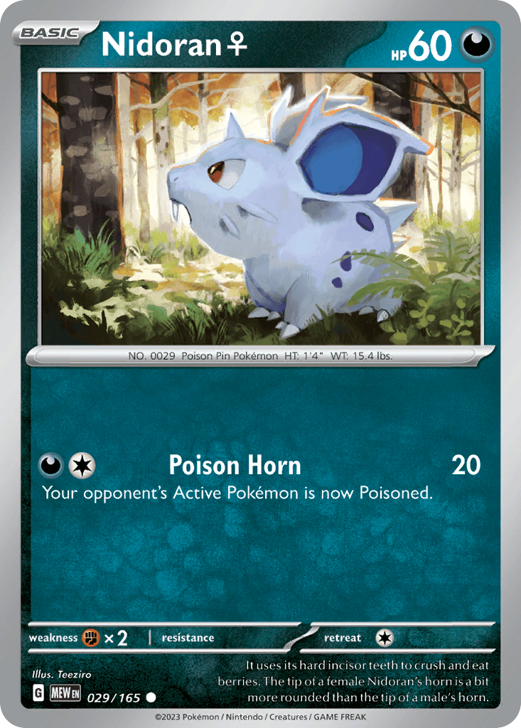 Nidoran ♀ 151